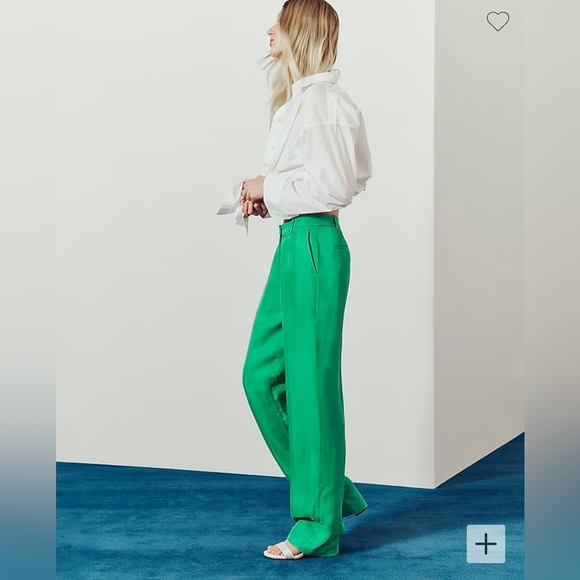 Jcrew Drapey cupro-blend trouser BI237 - Picture 3 of 5